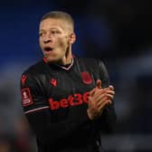 Dwight Gayle. Photo by Stu Forster/Getty Images.