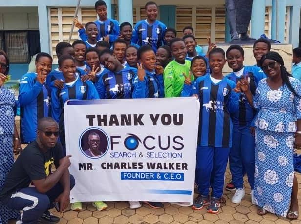 The donation will help scores of youngsters in Ghana