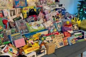 Some of the presents donated last year
