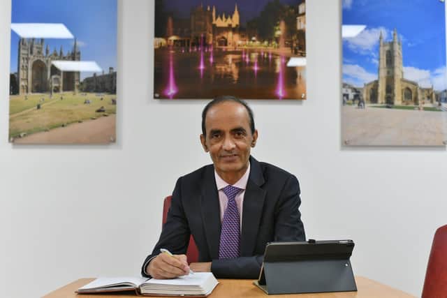 Councillor Mohammed Farooq has been leader of Peterborough City Council for a month