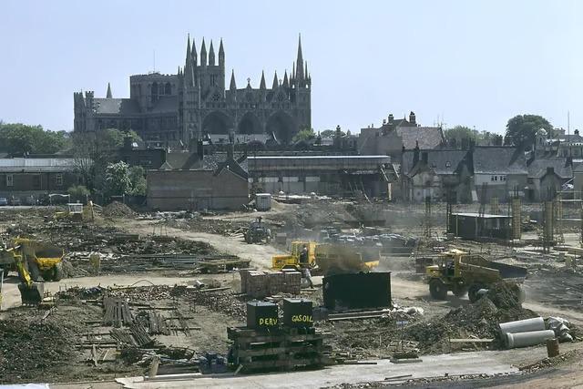 Queensgate under construction