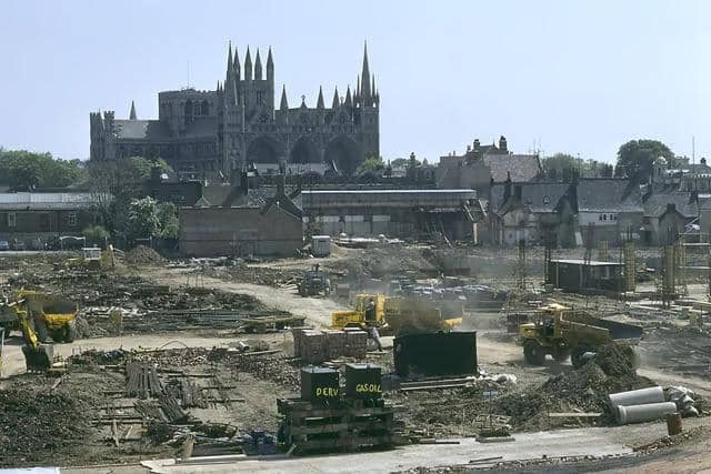 Queensgate under construction