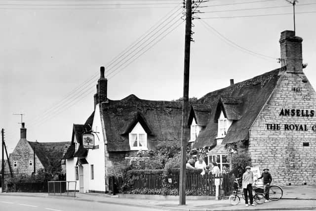 The Royal Oak at Castor in the 1970s
