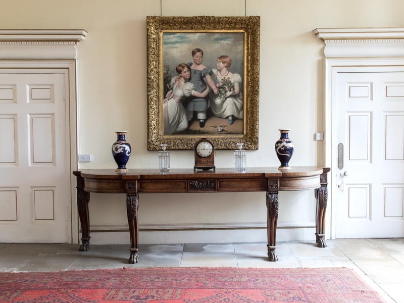 This substantial Regency mahogany serving table has an estimate of £2,000 to £4,000