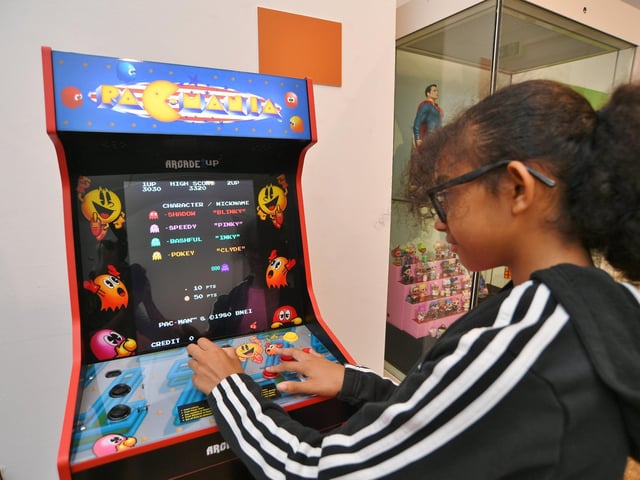 Tyger-Rei Duncan on the PacMania game.