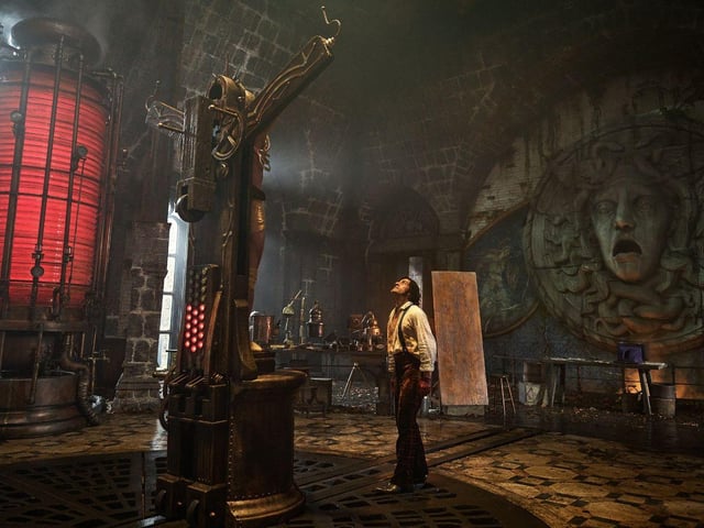 The film features an acclaimed cast including Oscar Isaac, Jacob Elordi, Mia Goth, Felix Kammerer, David Bradley, Lars Mikkelsen, Christian Convery, Charles Dance, and Christoph Waltz.