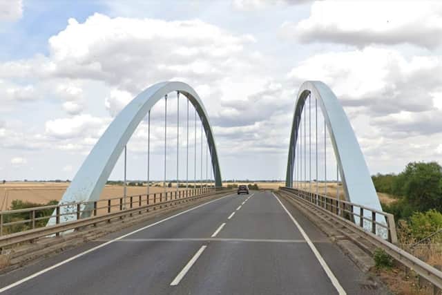 The A16 in Peterborough.