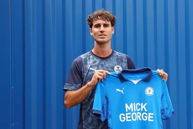 Matt Garbett has signed for Posh. Photo Joe Dent/theposh.com