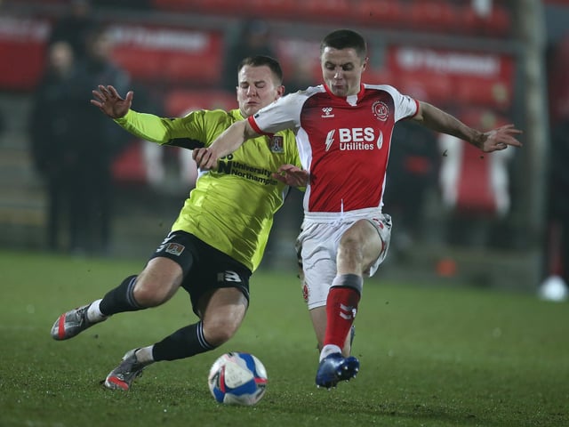Ins: Jordan Rossiter (Fleetwood, pictured right), James Gibbons (Port Vale), James Connolly (Cardiff). Outs: Sam Nicholson (Colarado Rapids), Cian Harris (Swindon), Jon Nolan (Tranmere). Summary: A less than inspiring transfer window so far. Transfer business rating: 4/10. (Photo by Pete Norton/Getty Images).