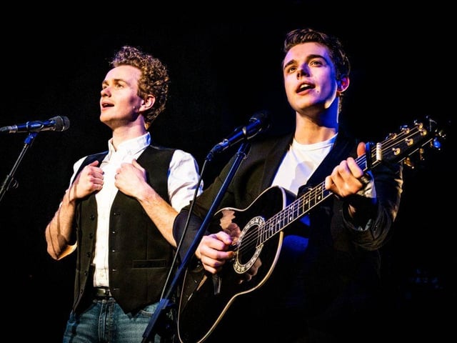 THE SIMON & GARFUNKEL STORY, Key Theatre, tonight
Using huge projection photos and original film footage, the international hit show also features a full live band performing all the hits including ‘Mrs Robinson’, ‘Cecilia’, ‘Bridge Over Troubled Water’, ‘Homeward Bound’ and many more.