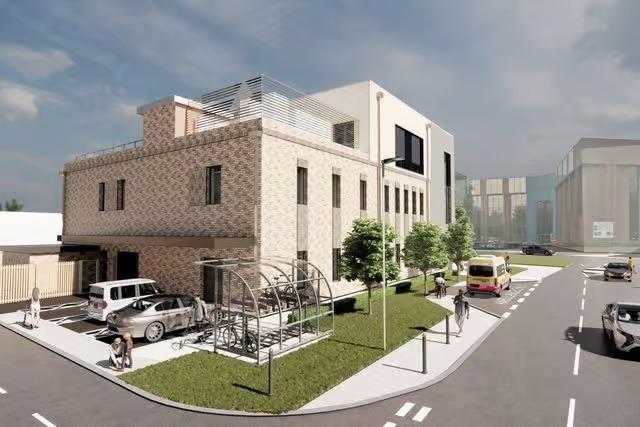 What the diagnostic centre will look like when it is finished
