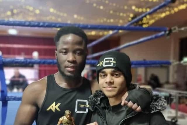 Amat Jobe (left) and Adam Javed.