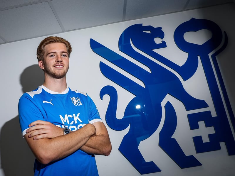 He's had a very solid start to his Posh career and has slotted into the defence well. He looks a more accomplished defender and passer than Okagbue next to him.