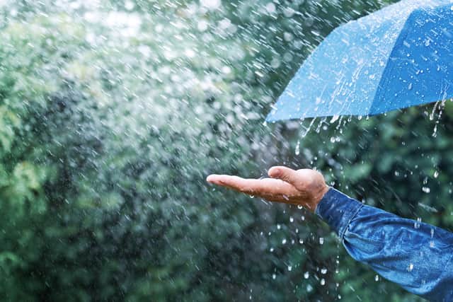 A yellow weather warning has been issued