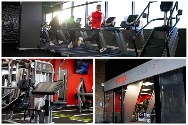 The new SNAP gym in the Queensgate Shopping Centre in Peterborough