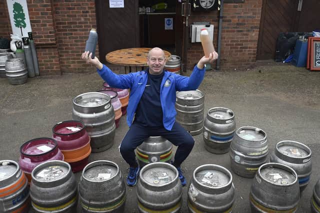 Andy Simmonds, Landlord of The Ploughman pub in the Werrington Centre.
