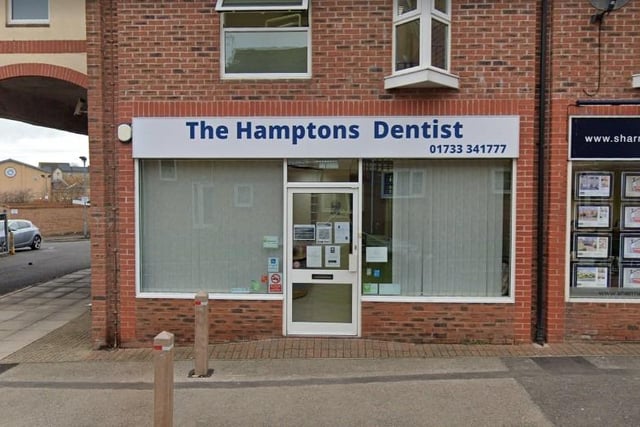 3.1/5 (18 reviews) - The Hamptons Dental Practice, 52 Hargate Way, Hampton Hargate, Peterborough, is only taking new NHS patients who have been referred.