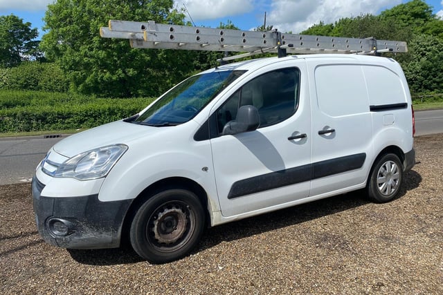 40 drivers were reported in one morning for exceeding the 40mph speed limit - travelling between 53mph to 69mph - on Bourges Boulevard, in Peterborough this week. Speeding drivers included this van, which was seized for having no insurance.