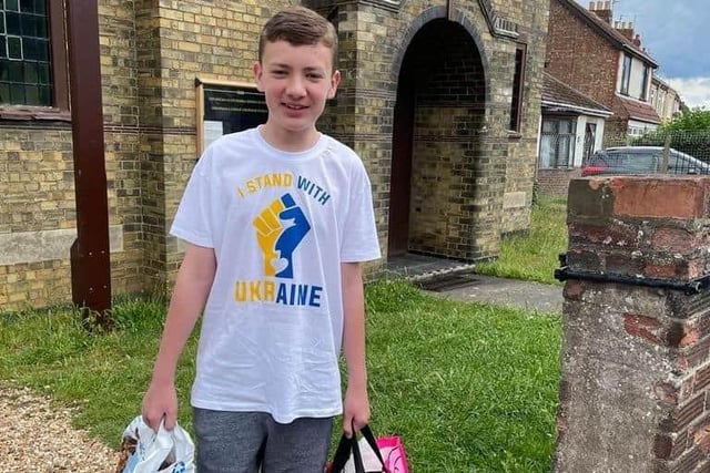 In April last year, 12-year-old Archie Ruskin donated 500 toys to St Olga's Ukrainian Church to send to the children of Ukraine. Archie managed to fundraise £1,000 in a week to pay for the toys, which he wanted to donate after being concerned as to how his six-year-old younger brother Noah would feel if he was forced to leave his home and his toys behind.