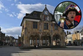 Peterborough Town crier Pearl Capewell, 83, will get celebrations for Her Majesty The Queen’s Platinum Jubilee underway at the Guildhall on Thursday (June 2).