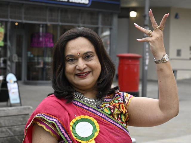 Diwali celebrations at Cathedral Square.