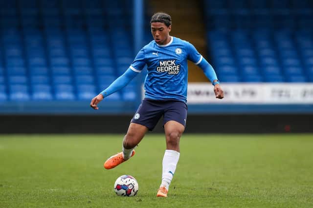 England Under 18 international Benji Arthur is already a powerful unit. There are some who say he's a better prospect at 18 than Ronnie Edwards and praise doesn't come any higher than that at Posh.