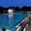 The midnight swim