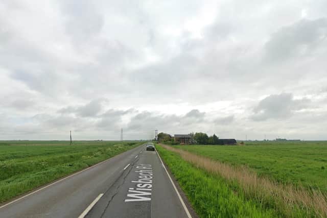 A605 Wisbech Road.