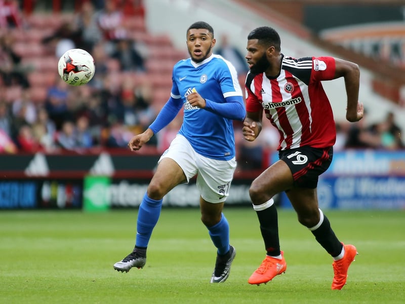 Age at debut: 17/3/16...Posh apps: 6...Current club: Woking... A big bustling forward whose first Posh game was a 6-1 home defeat at the hands of Norwich City in a 2016 EFL Trophy tie. His first five Posh appearances were off the bench in quick succession before he made his sole start for the club came in a 1-0 home loss to MK Dons again in a 2016 EFL Trophy match. Moore has yet to net for Woking this season, but he did score twice for the Guyana national team in a 3-1 win over Belize in a June World Cup qualifying match.