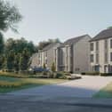 This image shows how some of the new homes at Ramsey will appear once completed.