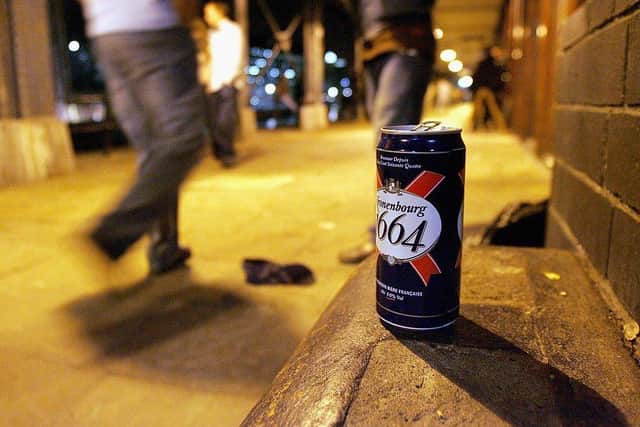 Peterborough MP Paul Bristow has called for fines to be given to street drinkers