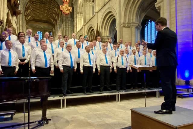 Men United in Song are looking to recruit 40 local men to sing in their showcase event at Peterborough Cathedral in aid of Prostate Cancer UK.
