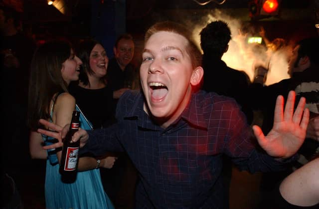 Welcoming in 2004 in style at The Met Lounge in Peterborough