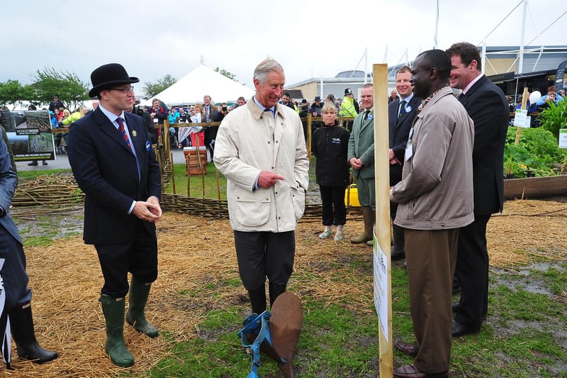 Prince Charles visits the East of England Show