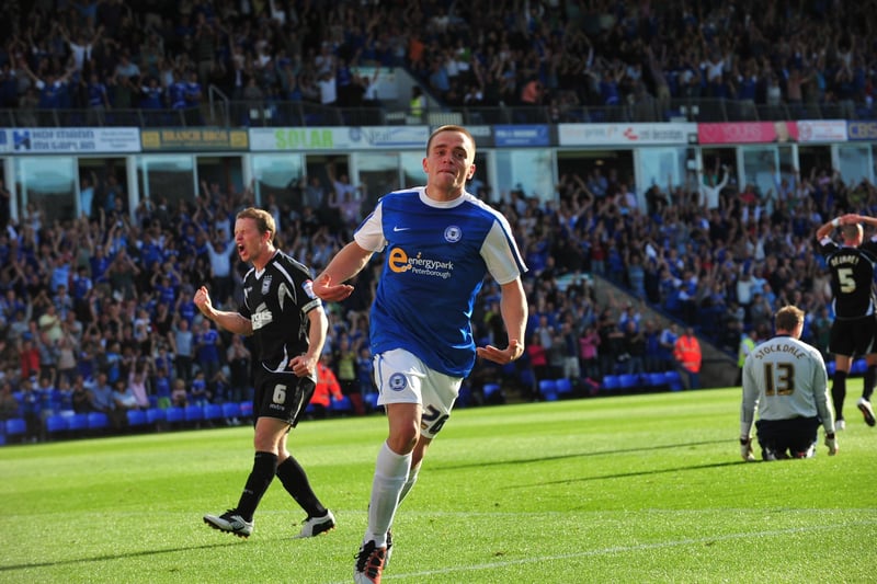 A one-season wonder, but what a season it was! Taylor turned up out of the blue after a spell in Belgian football after the 2011-12 Championship season had started and dazzled Posh fans with his fast feet, blistering pace and a knack of scoring spectacular goals. He scored 12 goals that season and promptly moved to Ipswich Town for £1.5 million. His career nosedived from then on and two further spells at Posh didn't get him going again.