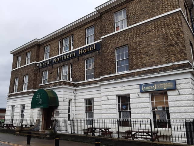 The Great Northern Hotel in Peterborough remains home to Afghan asylum seekers, housed in the hotel by the Home Office