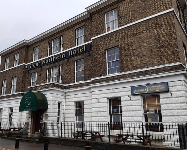 The Great Northern Hotel in Peterborough remains home to Afghan asylum seekers, housed in the hotel by the Home Office