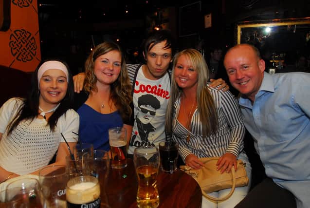 It's 2007 and a night out at O'Neill's on Broadway in Peterborough city centre