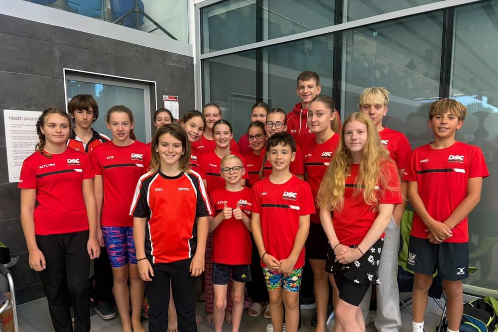 Deepings swimmers in Derby.