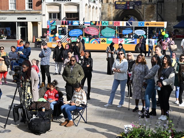 World Mental Health Day at Cathedral Square.