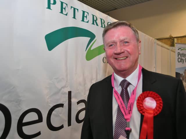 Labour Group leader Dennis Jones (Dogsthorpe)