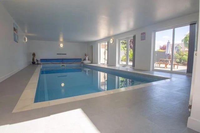 Four bedroom family home includes an indoor swimming pool