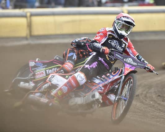 Scott Nicholls in action for Peterborough Panthers.