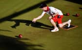 England bowls star Nicky Brett. Photo by Nathan Stirk/Getty Images.