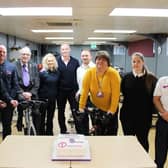 IMG_6692: Pictured at the George Campbell Leisure Centre to celebrate five years of partnership betw