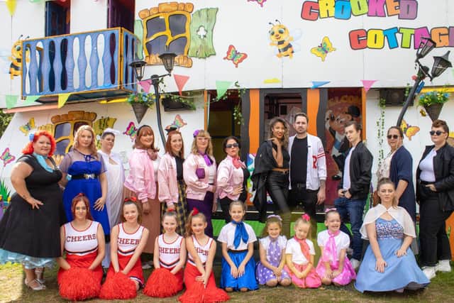 The cast of Grease The Musical