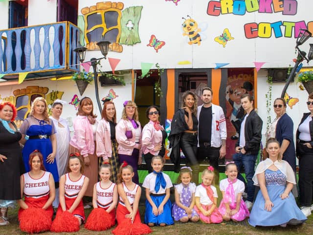 The cast of Grease The Musical