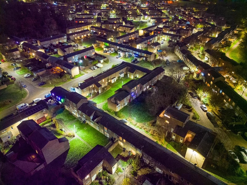Benland in Bretton has rarely looked so pretty!