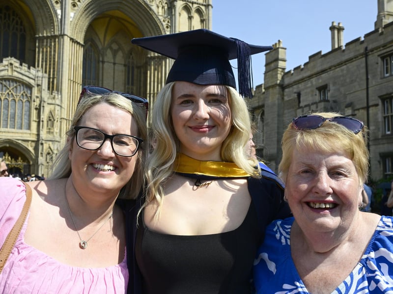 IN PICTURES: Graduates' dreams come true as they celebrate degree ...