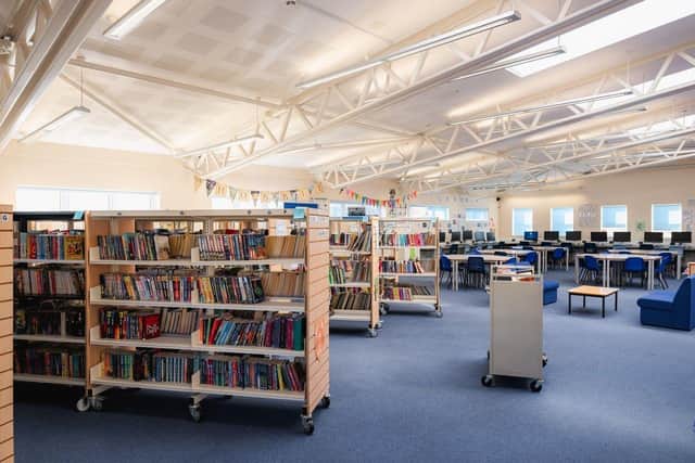 Sir Harry Smith's newly transformed library.